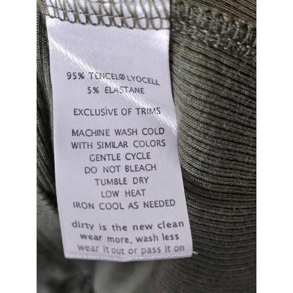 Toad & Co Dress Womens Small Daisy Ribbed Green A Line Sleeveless Boho Outdoor - Picture 4 of 7